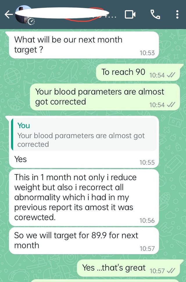 Client conversation 8