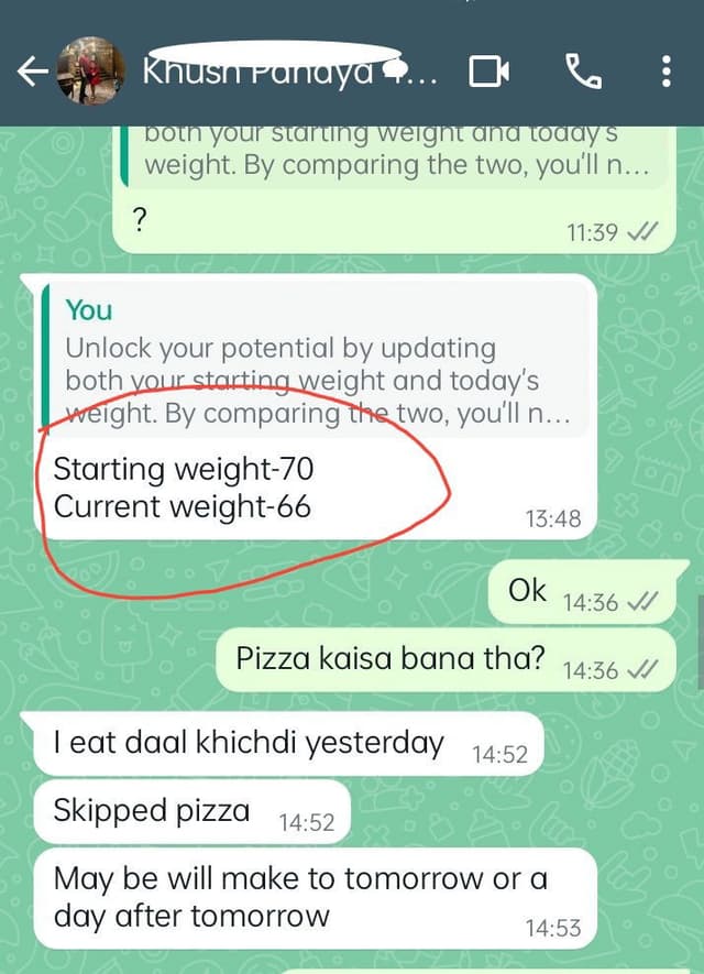 Client conversation 14