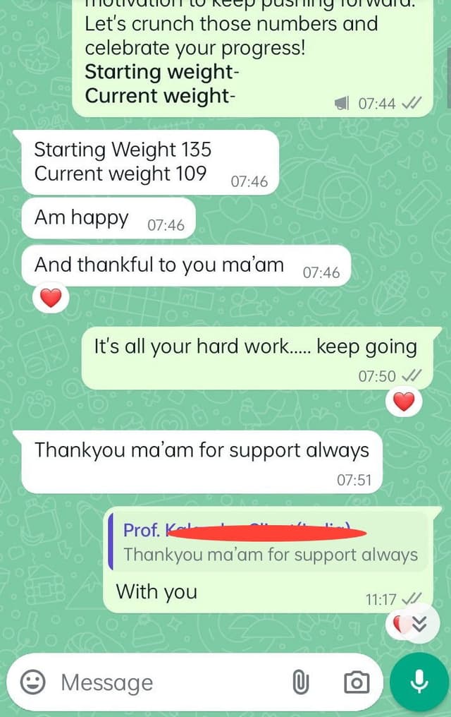 Client conversation 18